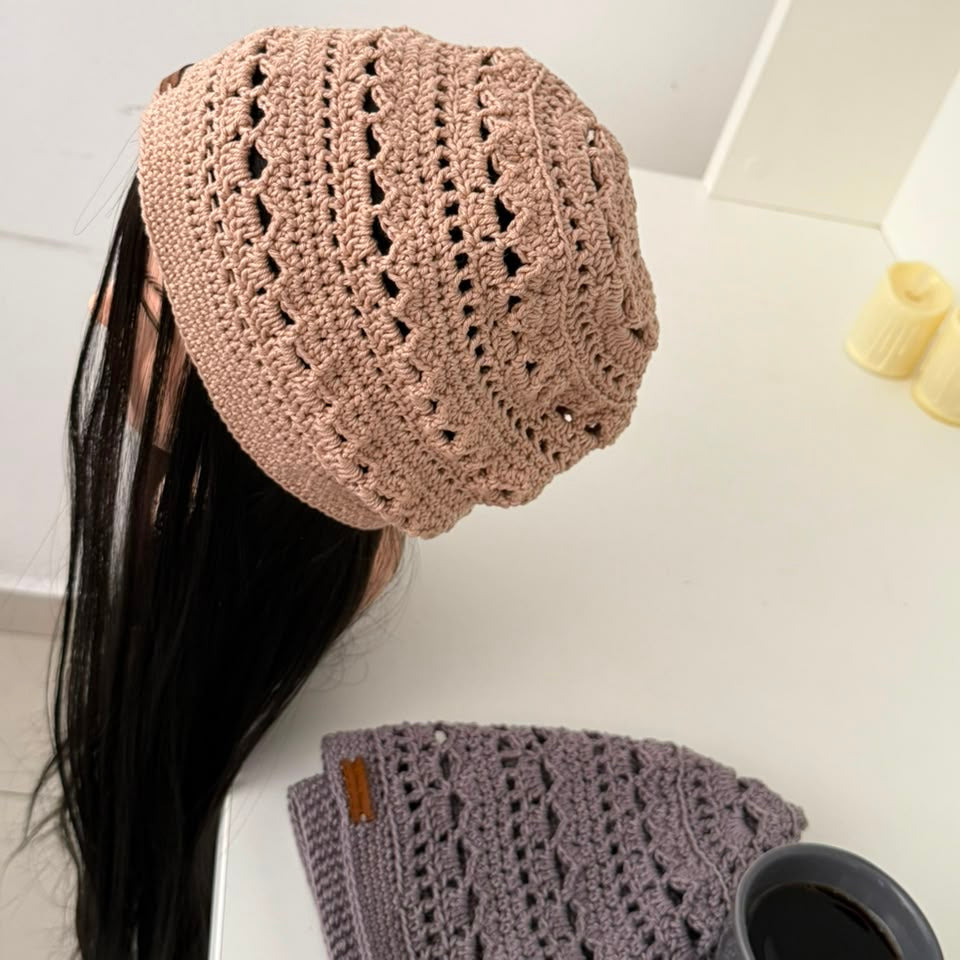 🌿 Boho Crochet Mandala Hat Pattern – Quick & Easy.🧶