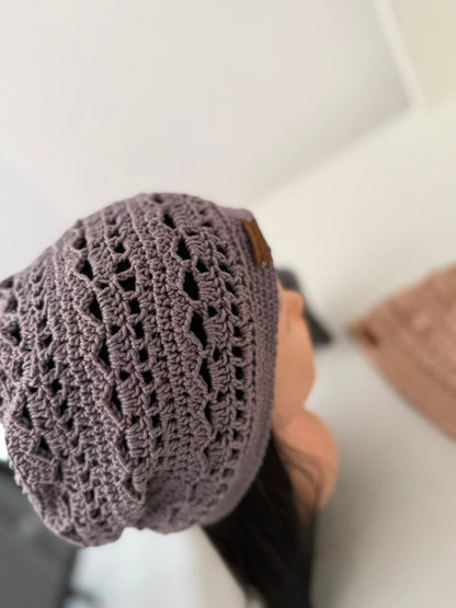 🌿 Boho Crochet Mandala Hat Pattern – Quick & Easy.🧶