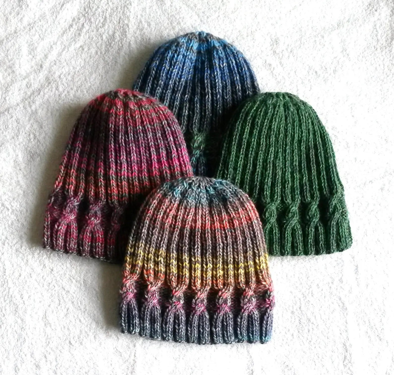 Easy Cable Knit Hat 🧶 Beginner-Friendly Pattern - Cielcraft