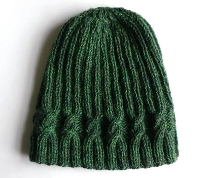Easy Cable Knit Hat 🧶 Beginner-Friendly Pattern - Cielcraft