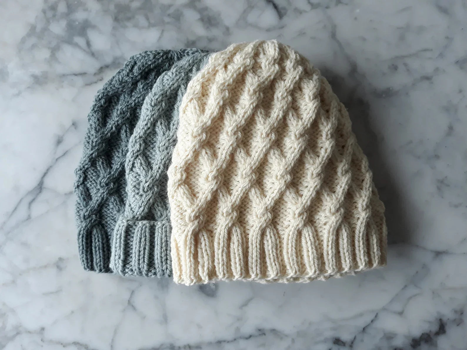 🧶 Salthill Cable Knit Hat Pattern – Timeless Aran Style, Seamless & Warm (PDF) - Cielcraft