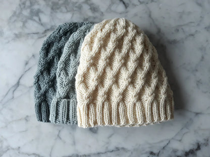 🧶 Salthill Cable Knit Hat Pattern – Timeless Aran Style, Seamless & Warm (PDF) - Cielcraft