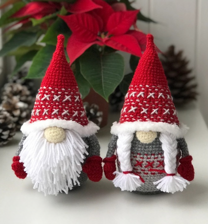 🎅 Nordic Gnomes Crochet Pattern