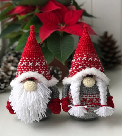 🎅 Nordic Gnomes Crochet Pattern