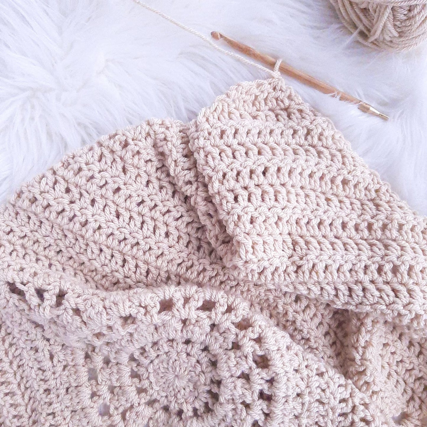 ✨ Dreamcatcher Crochet Shrug Pattern – XS to 4X (PDF) - Cielcraft