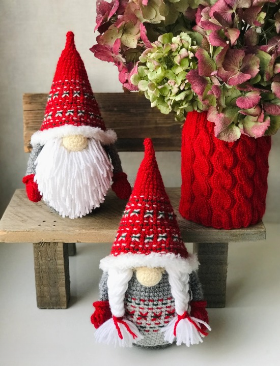 🎅 Nordic Gnomes Crochet Pattern
