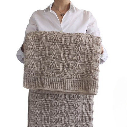 ✨ Crochet Blanket Pattern Bundle (4-in-1 PDF) 🧶