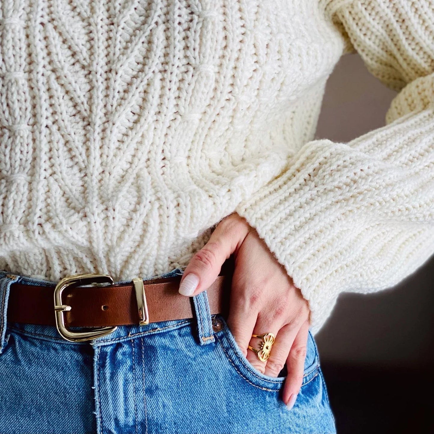 🧶 Fusion Crochet Sweater Pattern – Chic, Cozy & Textured (PDF)