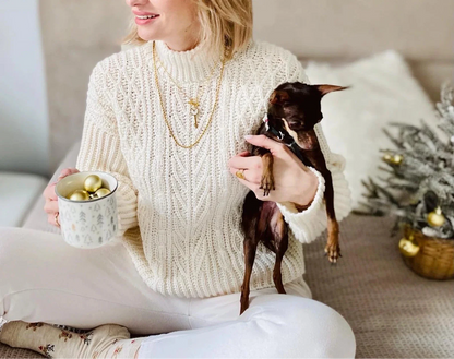 🧶 Fusion Crochet Sweater Pattern – Chic, Cozy & Textured (PDF)