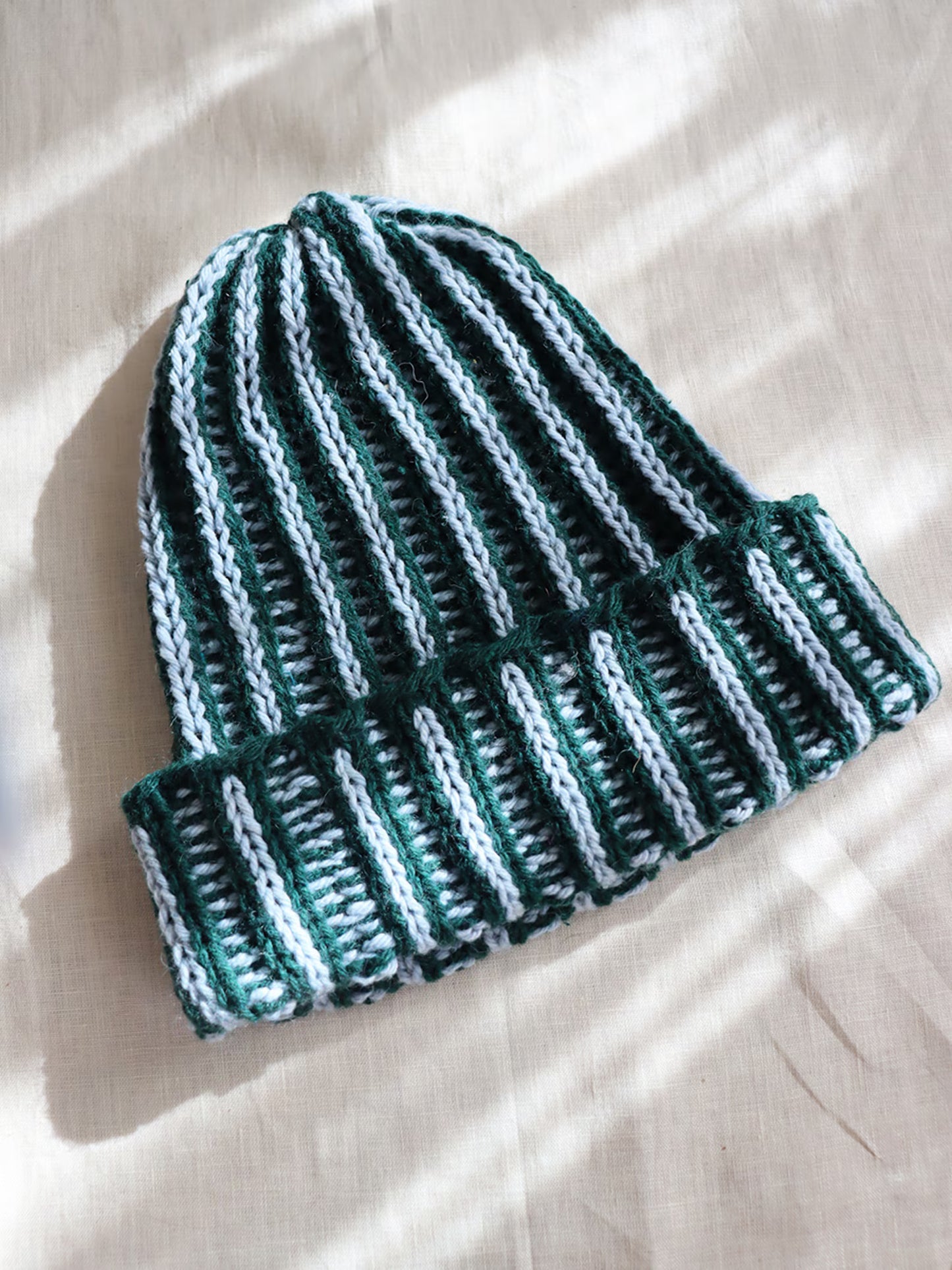 Escher Beanie Knitting Pattern PDF