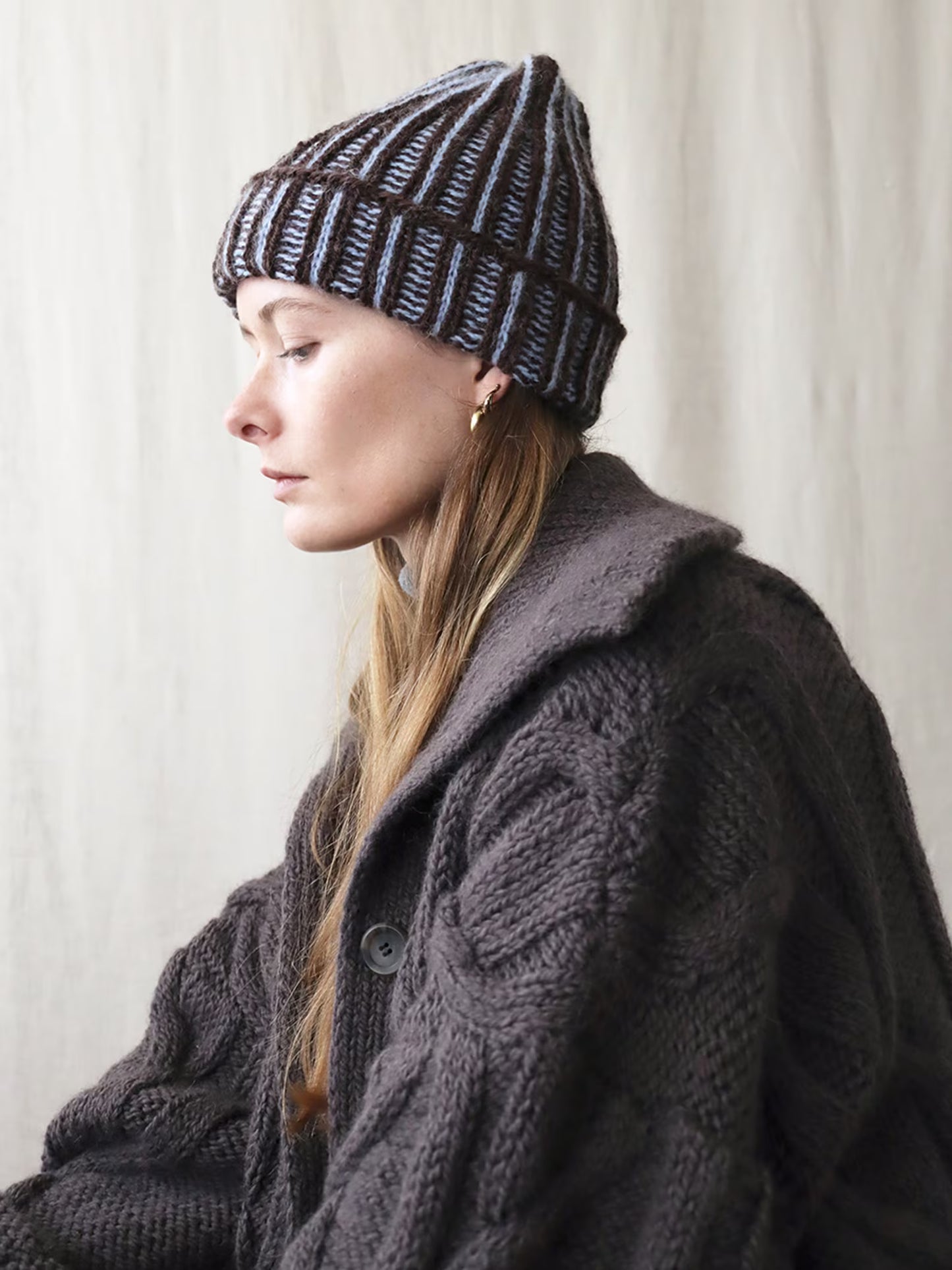 Escher Beanie Knitting Pattern PDF