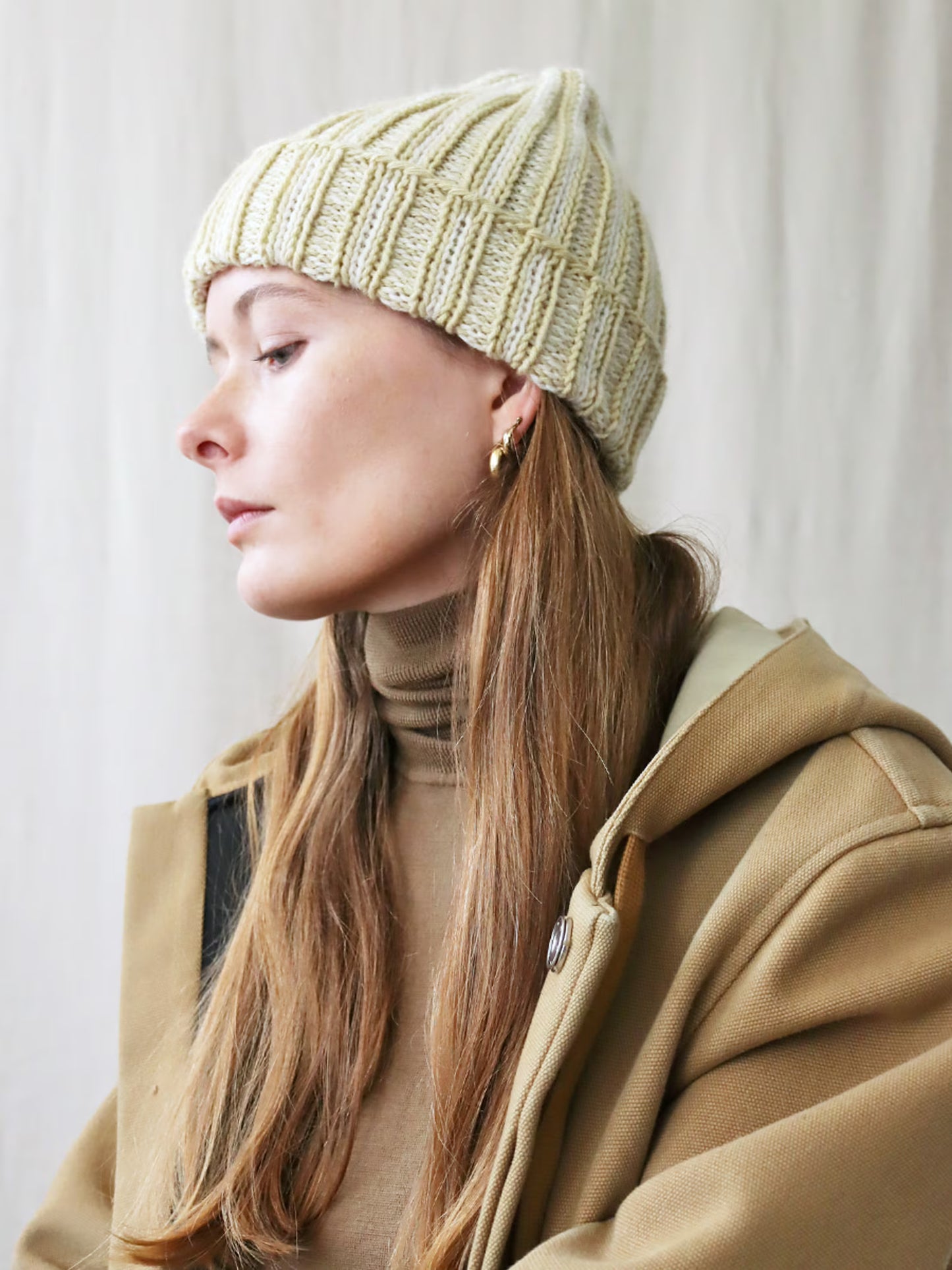 Escher Beanie Knitting Pattern PDF