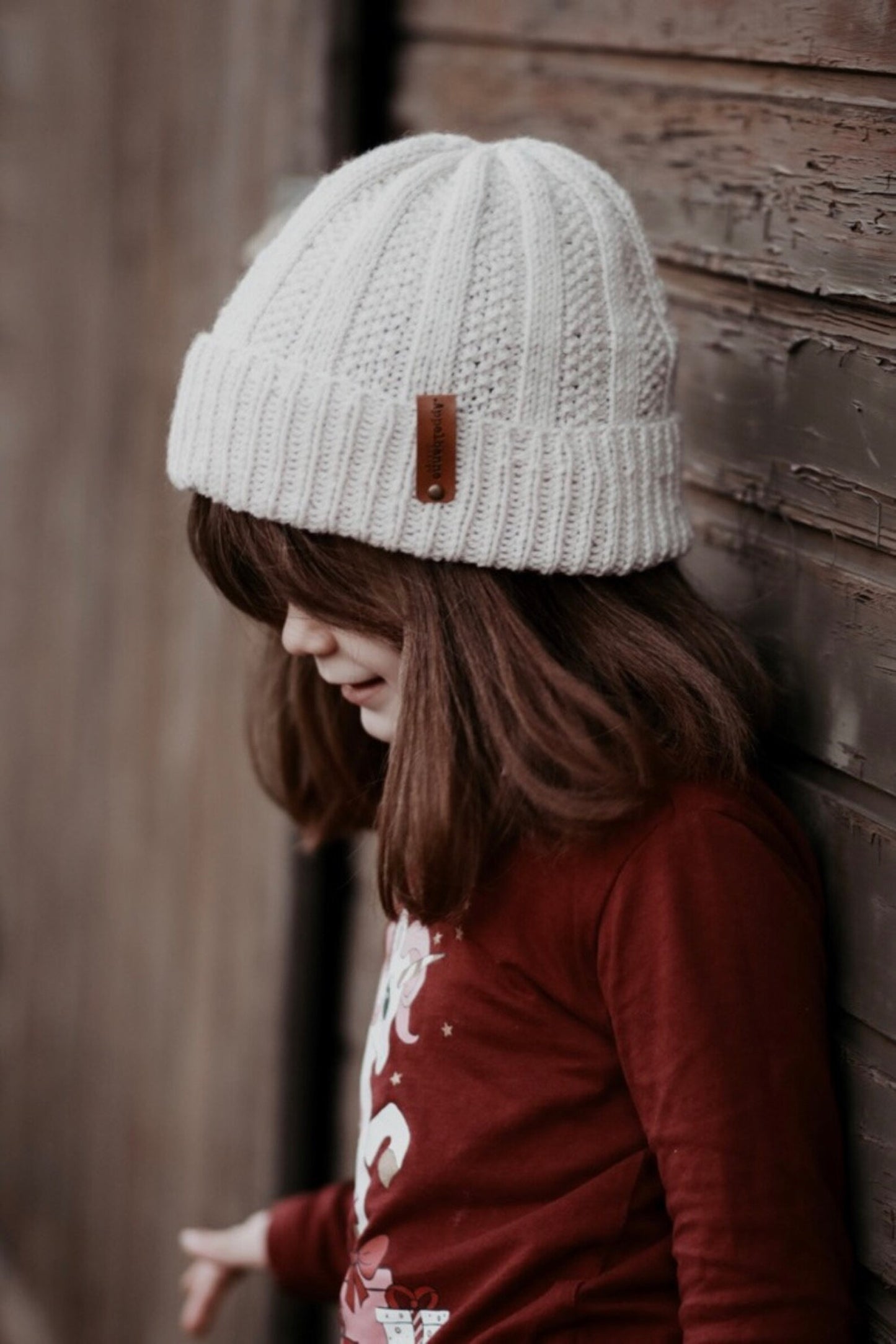 🧶 Perle Rib Hat Knitting Pattern PDF
