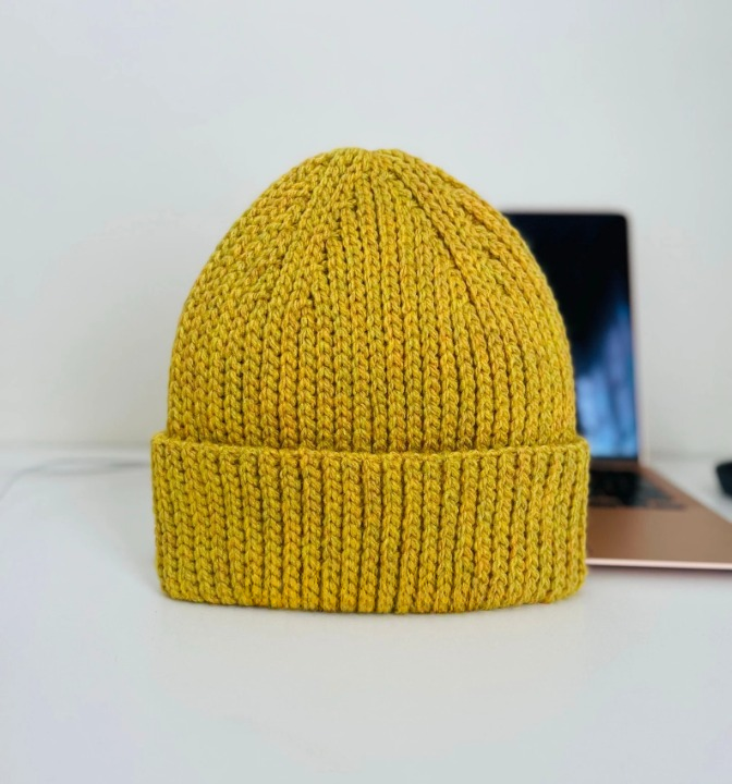 🧶 Knit-Look Crochet Beanie – Cozy  Hat Pattern (PDF) ❄️