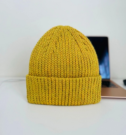 🧶 Knit-Look Crochet Beanie – Cozy  Hat Pattern (PDF) ❄️