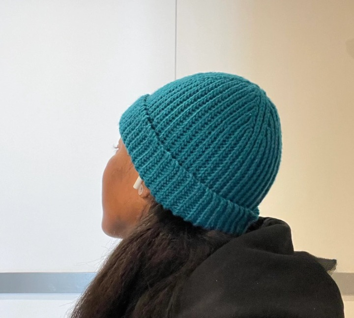 🧶 Knit-Look Crochet Beanie – Cozy  Hat Pattern (PDF) ❄️
