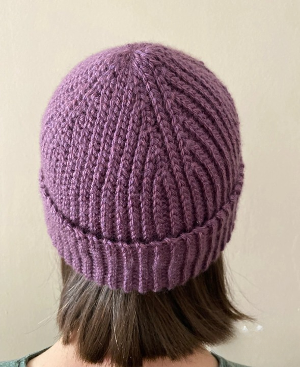 🧶 Knit-Look Crochet Beanie – Cozy  Hat Pattern (PDF) ❄️