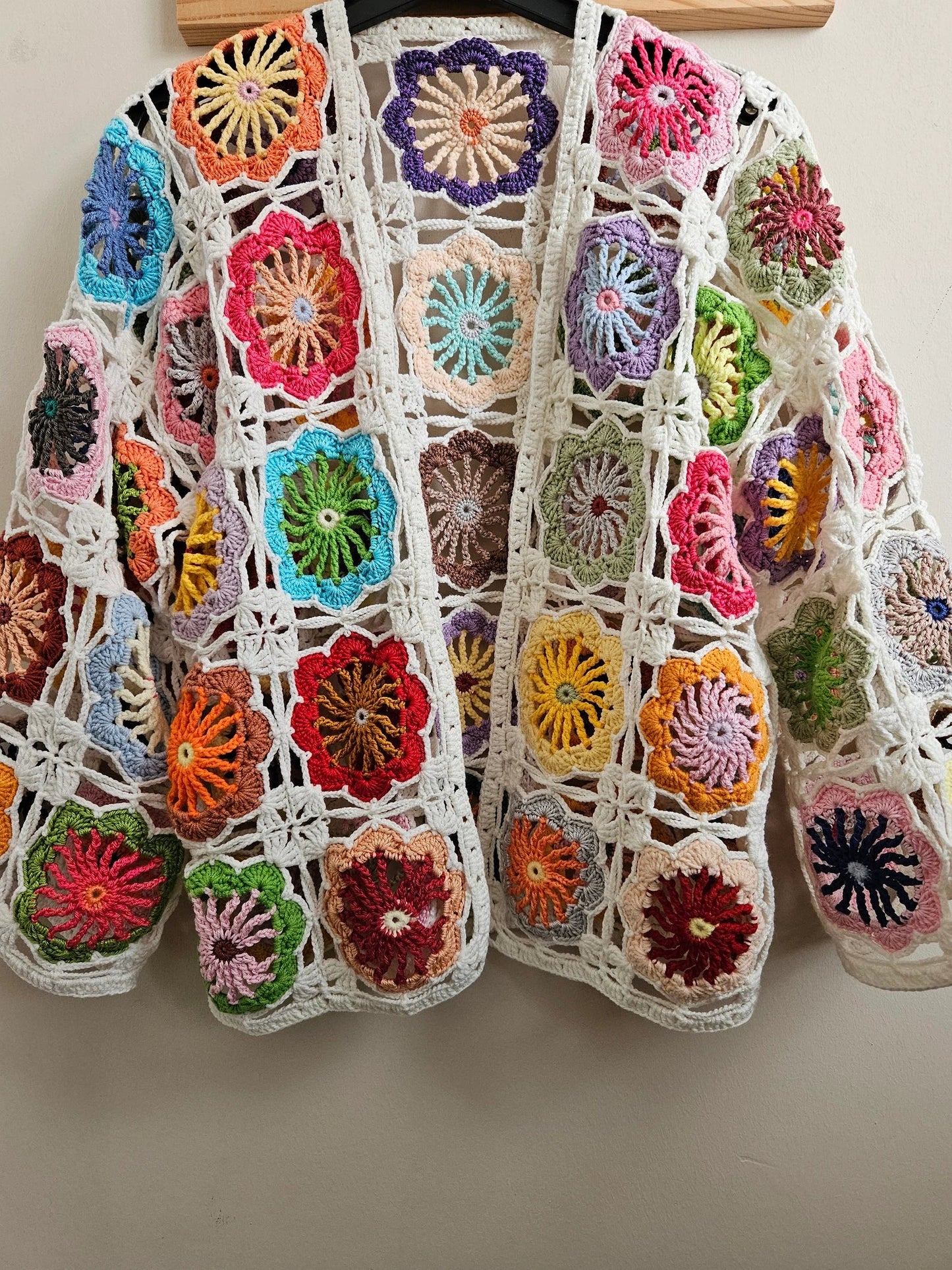 🌼 Mommy & Me Flower Cardi Crochet Pattern 💕🧶