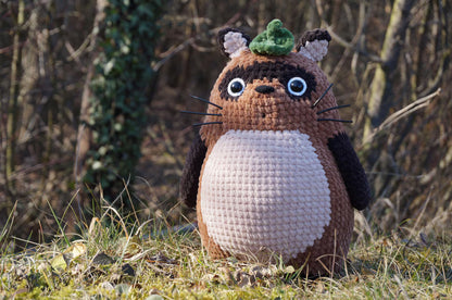 🦝 Lucky Tanuki Amigurumi Crochet Pattern 🍃