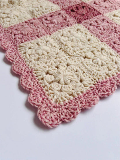 Heirloom Bloom Baby Blanket Crochet Pattern PDF
