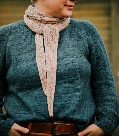 Koffieboon Scarf Knitting Pattern PDF
