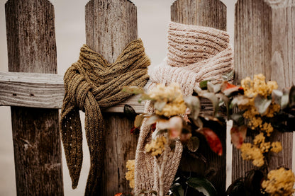 Koffieboon Scarf Knitting Pattern PDF