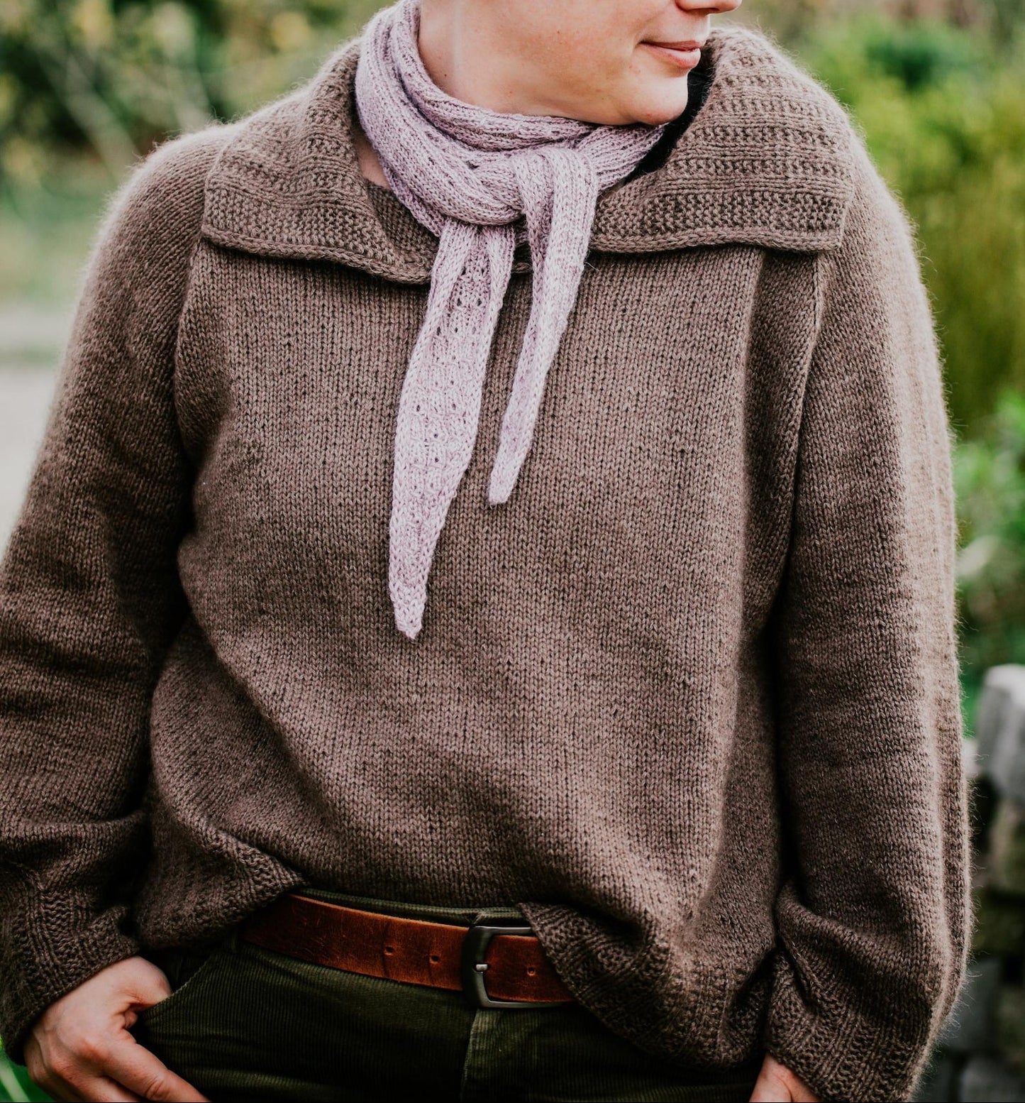 Koffieboon Scarf Knitting Pattern PDF