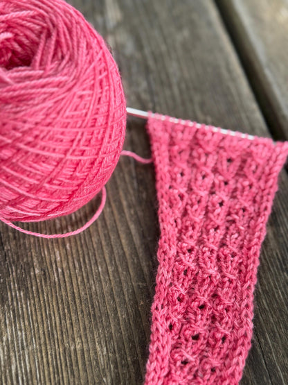 Koffieboon Scarf Knitting Pattern PDF