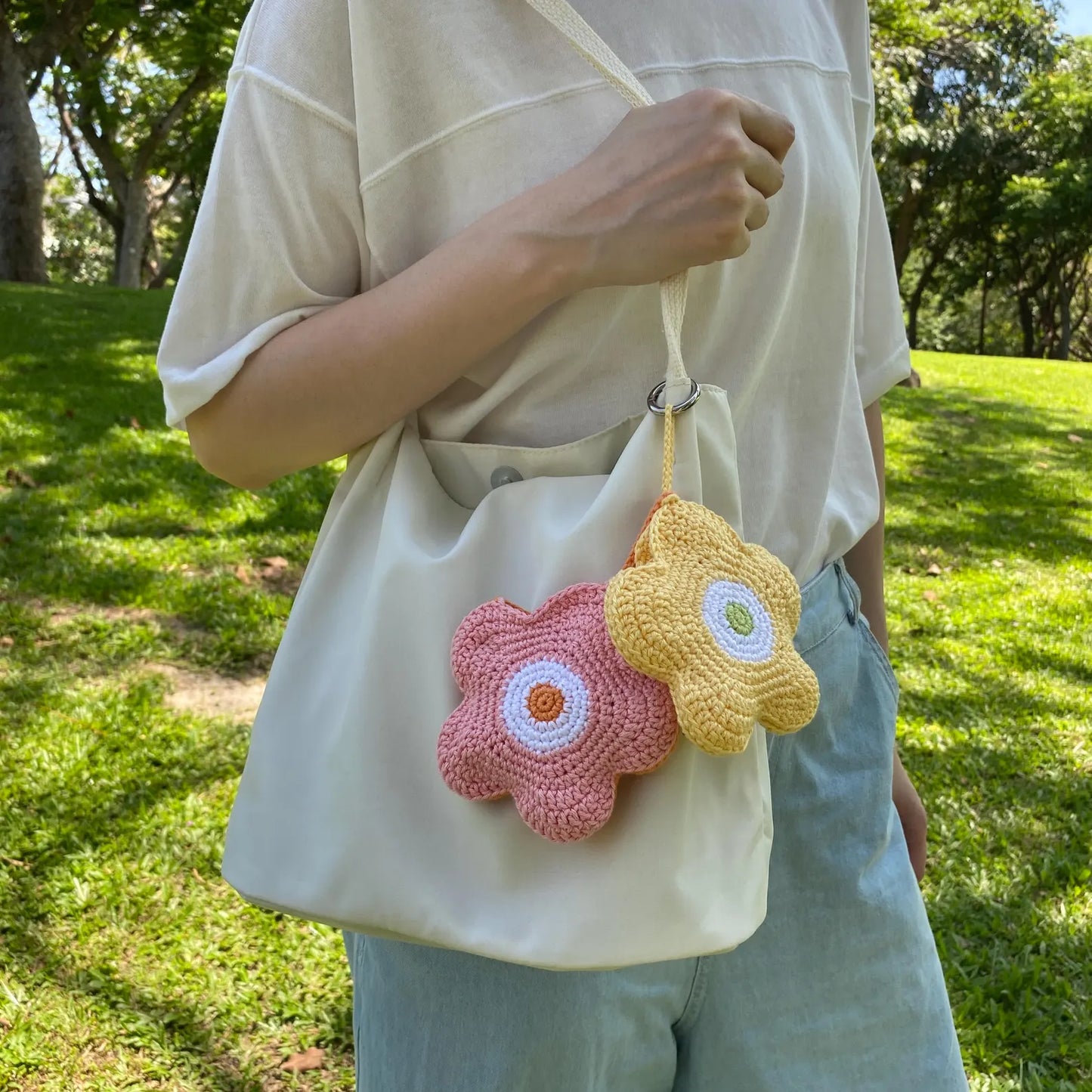 🌼 Flower Drink Carrier Crochet Pattern PDF