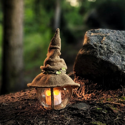 🎃🕯️ Witchy Lantern – Crochet Halloween Fairy Lamp (PDF)