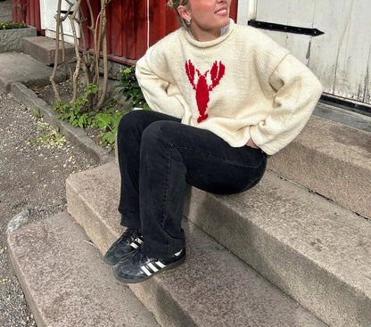 🦞 Mathilda Sweater – Modern Nordic Knit Pattern (PDF) ❄️