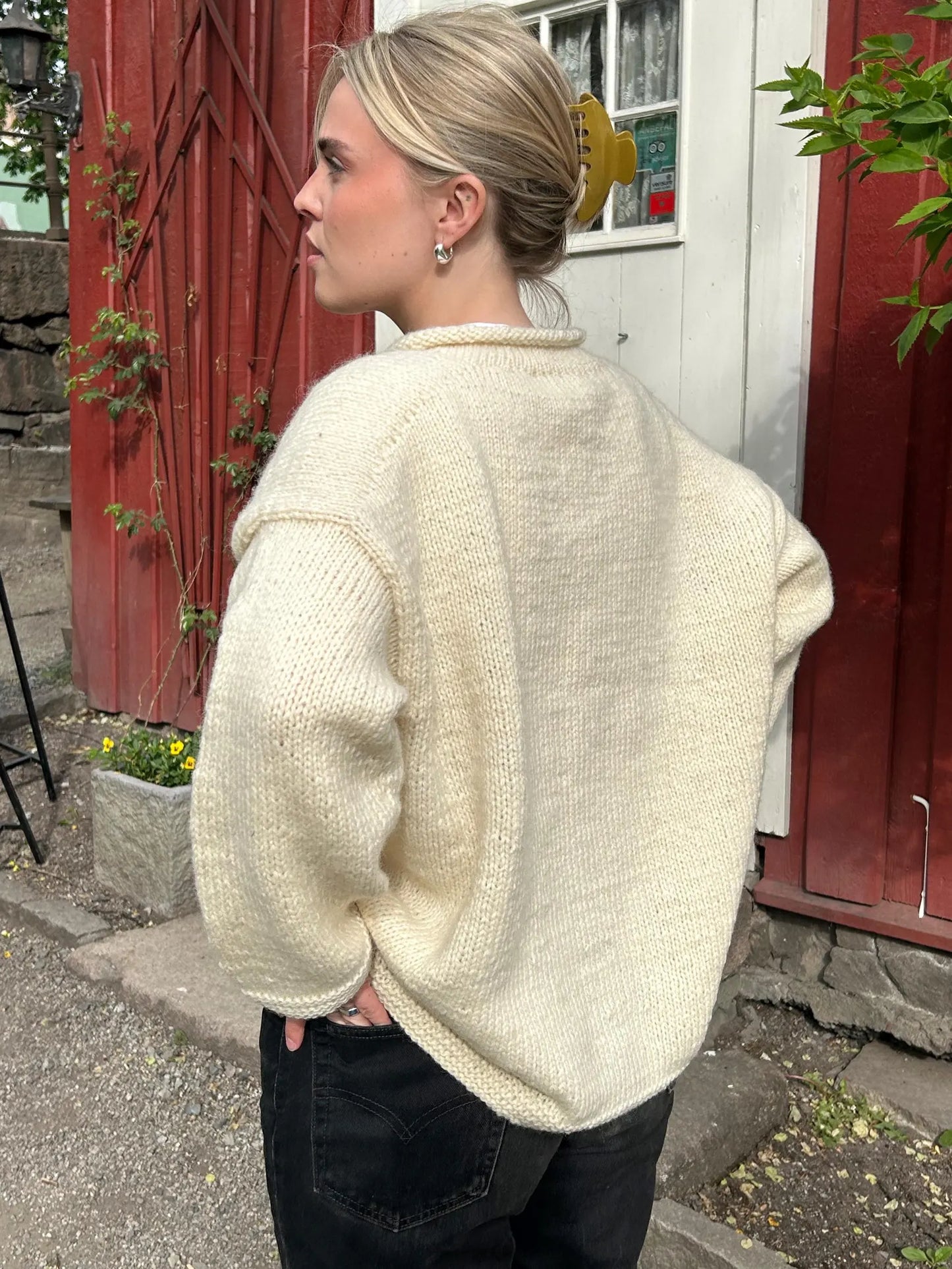 🦞 Mathilda Sweater – Modern Nordic Knit Pattern (PDF) ❄️