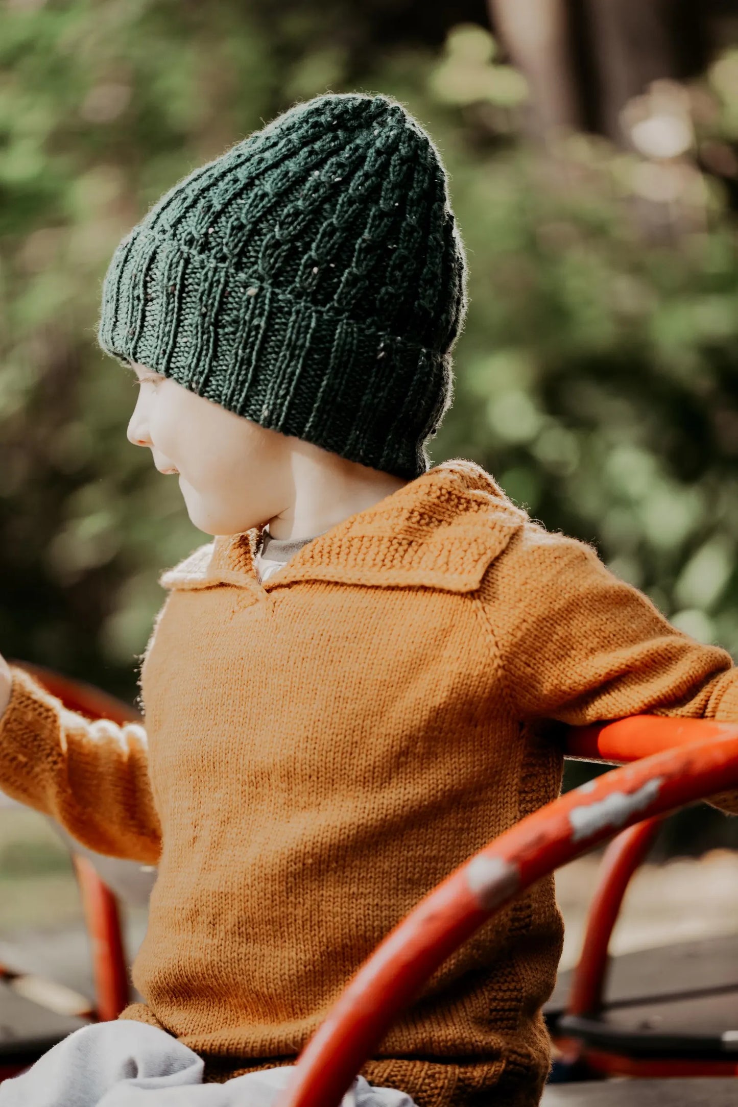 Cozy Koffieboon Hat Knitting Pattern PDF