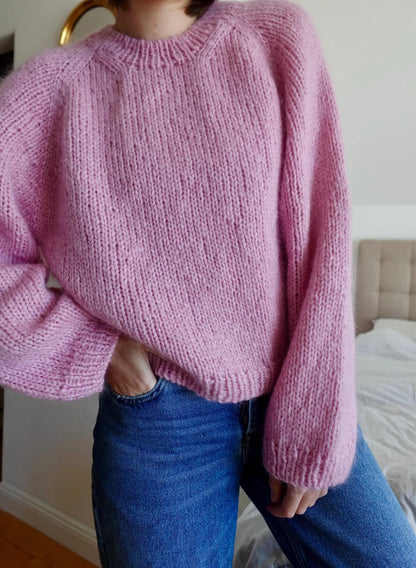 🧶 Easy Raglan Sweater Pattern ✨