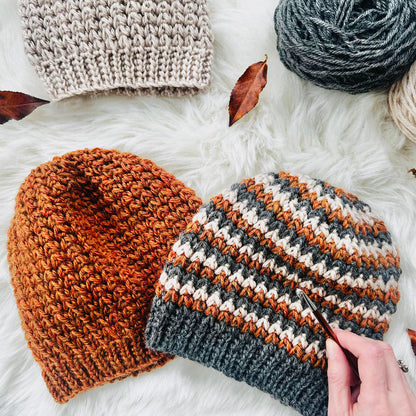 ✨Cozy Ribbed Beanie Crochet Pattern