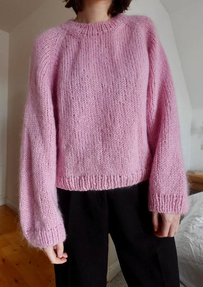 🧶 Easy Raglan Sweater Pattern ✨
