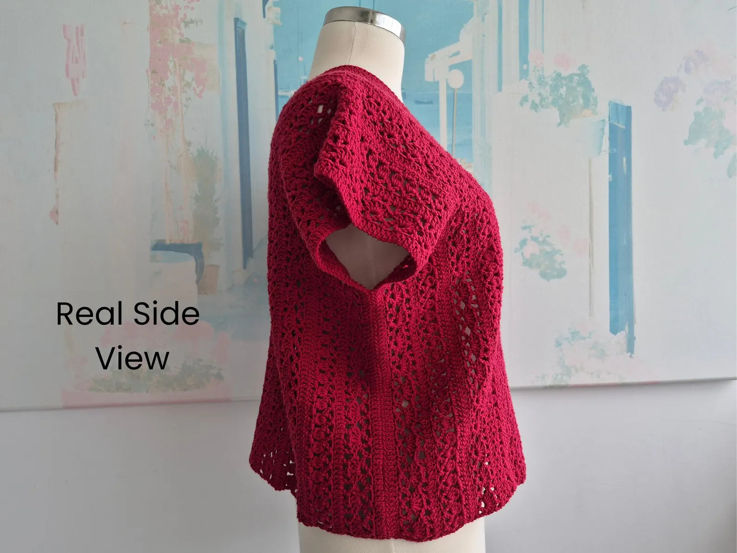 ✨ Boho Lace Crochet Top Pattern 🌸 Summer Festival Blouse PDF 🧶