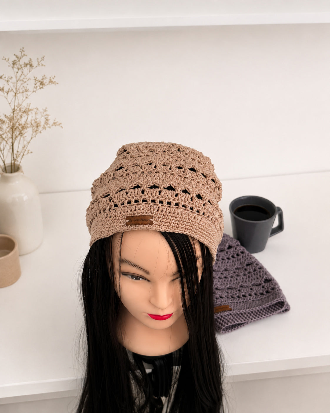 🌿 Boho Crochet Mandala Hat Pattern – Quick & Easy.🧶