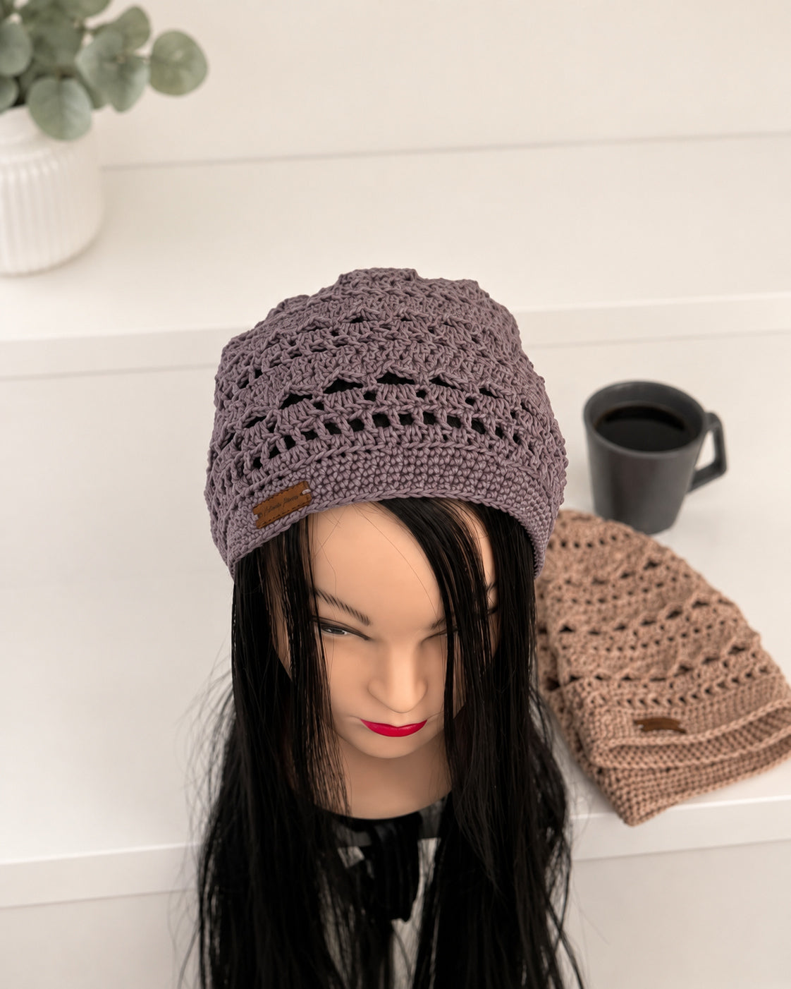 🌿 Boho Crochet Mandala Hat Pattern – Quick & Easy.🧶