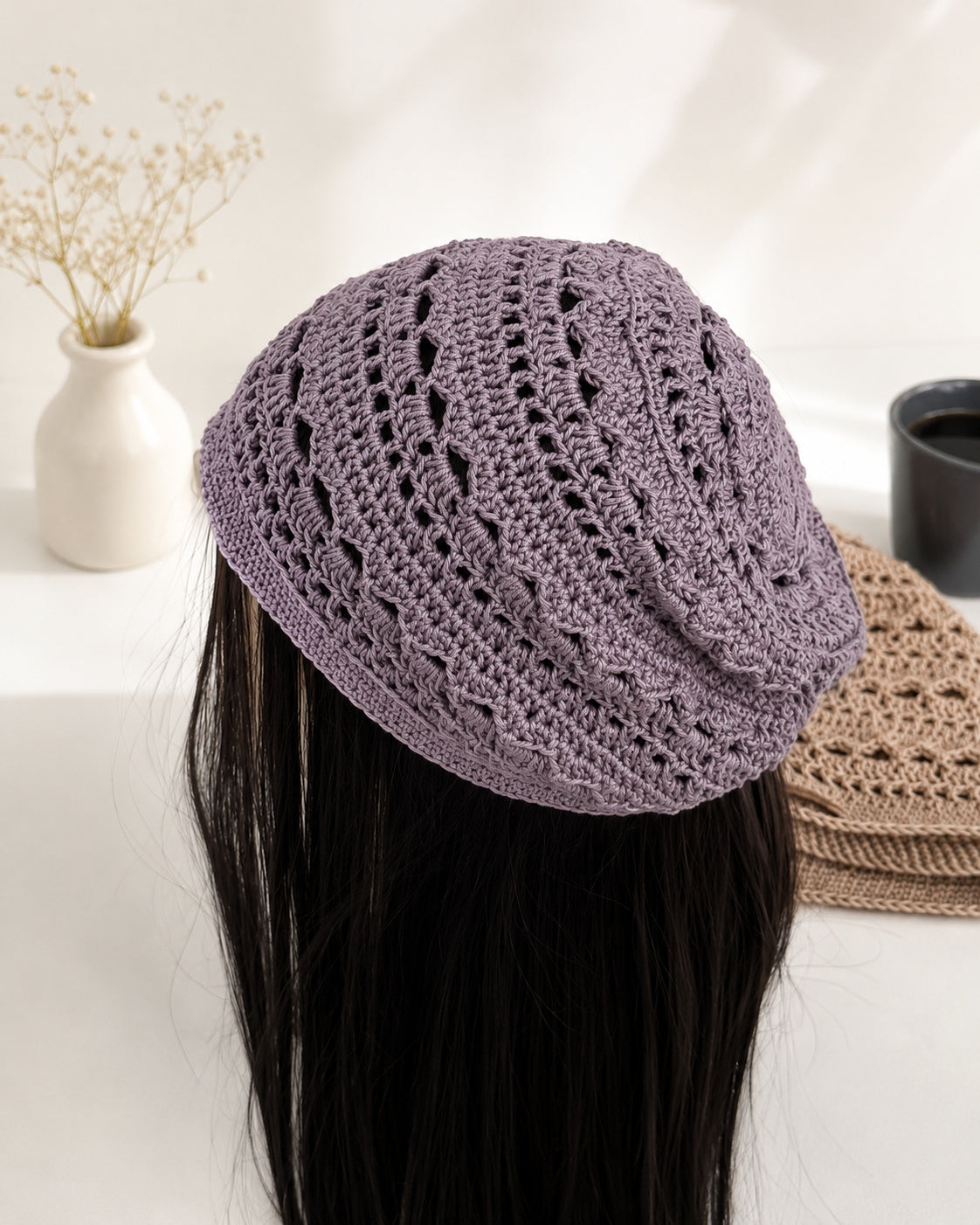 🌿 Boho Crochet Mandala Hat Pattern – Quick & Easy.🧶