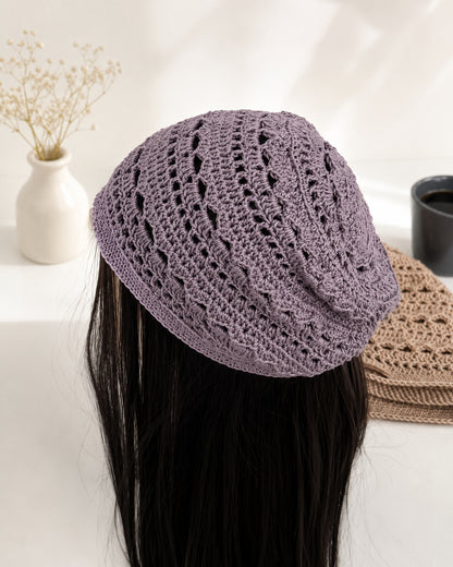 🌿 Boho Crochet Mandala Hat Pattern – Quick & Easy.🧶