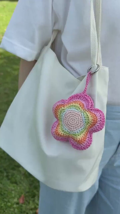 🌼 Flower Drink Carrier Crochet Pattern PDF